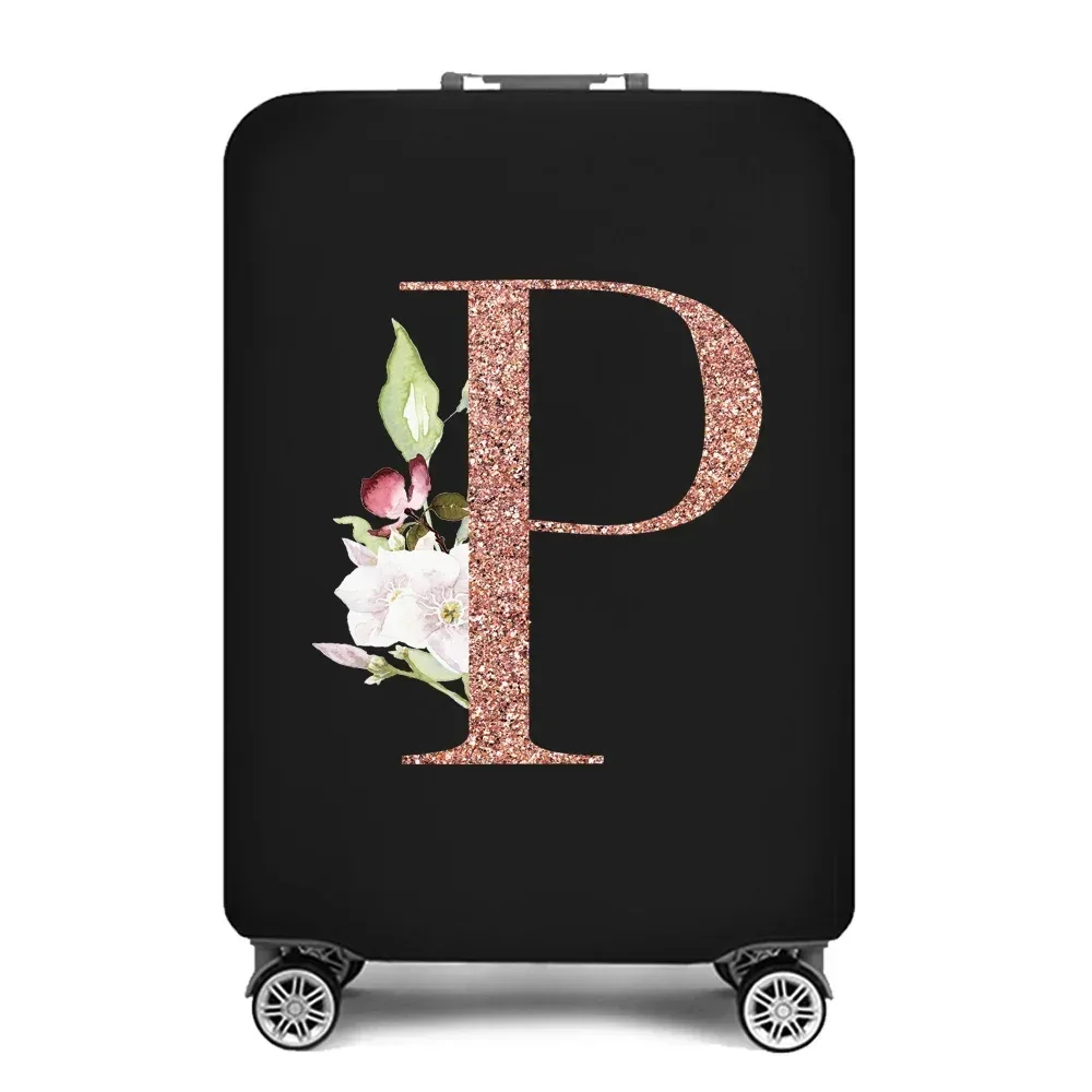 housses de protection pour bagages extensibles 18-32, housse de protection pour valise de voyage, série or rose, housses anti-poussière, organisateur de voyage