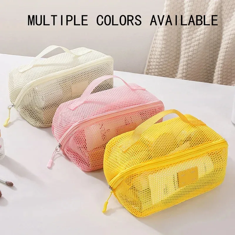 organisateur de maquillage, trousse de toilette pour femme, pochette de rangement pour maquillage, pochette de rangement pour cosmétiques, sac de rangement pour voyage avec fermeture éclair