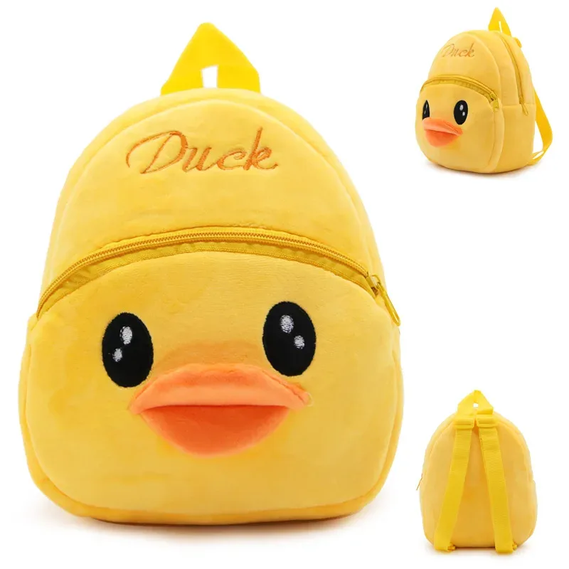 sac à dos en peluche léger pour enfants, sac à dos créatif pour enfants de la maternelle, image animée, lancé gratuit, nouveau