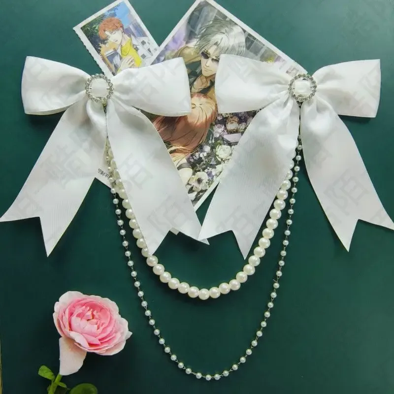 ita sac arc accessoires école sac à dos noir et blanc dentelle sac chaîne lolita accessoires bricolage pendentif accessoires