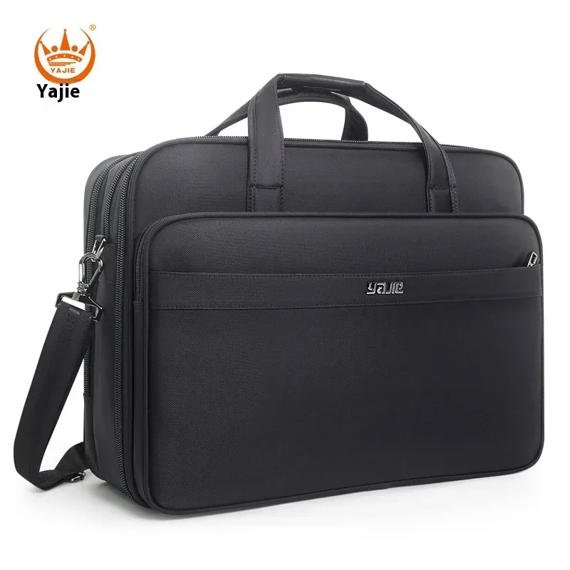 sac d'ordinateur portable yajie 19 pouces, sac à main tendance en tissu oxford, grande capacité, sac à bandoulière pour voyages d'affaires, fabricant