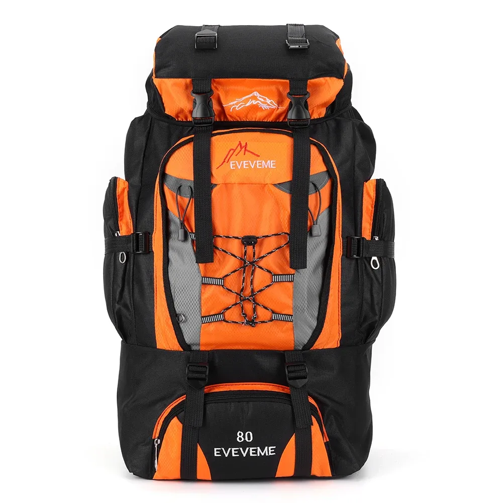 sac à dos de voyage 80l pour hommes, grand sac de randonnée, sac à dos de tourisme, imperméable, pour sports de plein air, escalade et alpinisme