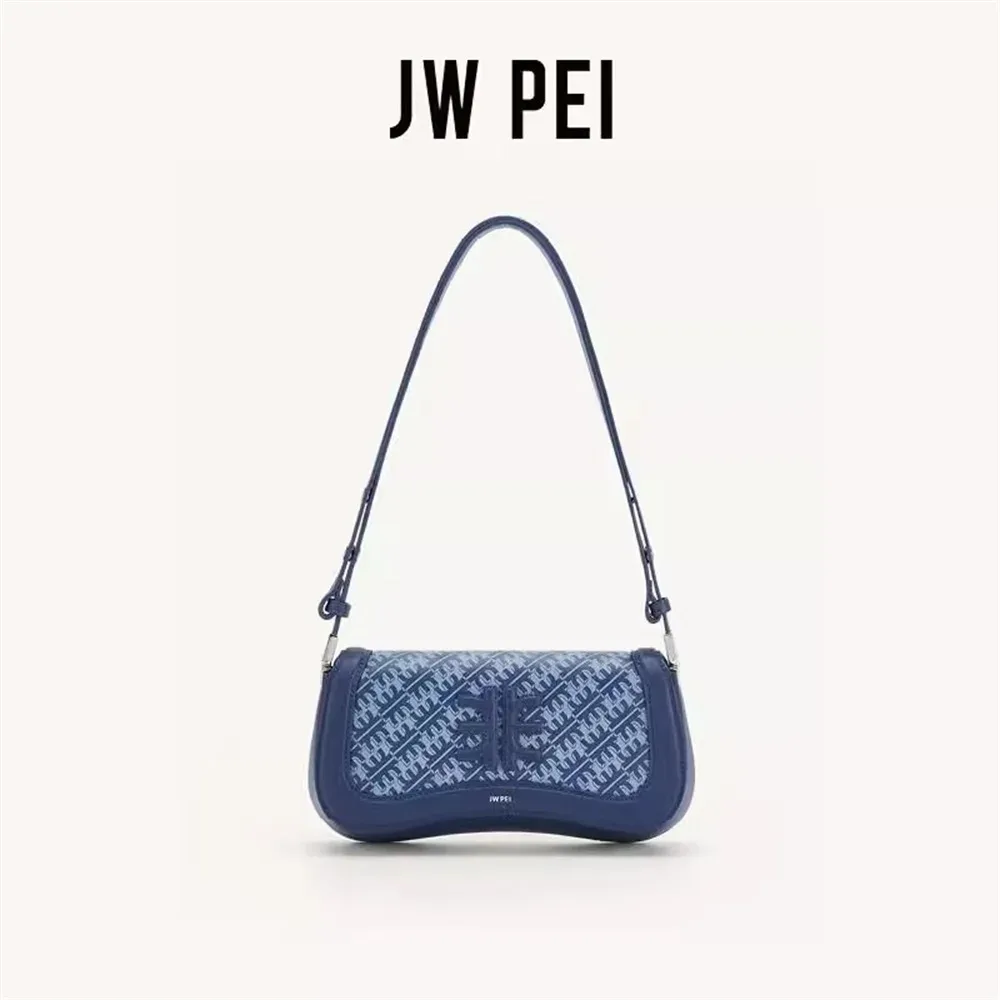 jwpei pudding bag joy sac à bandoulière réglable à une épaule pour femme, cuir véritable 1c56, simple et décontracté