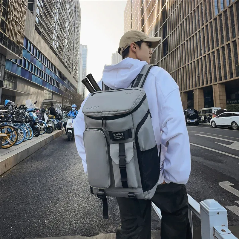 hommes épaules sac à dos grande capacité en plein air étanche voyage sac à dos étudiants école sac à dos sacs à dos d'ordinateur portable