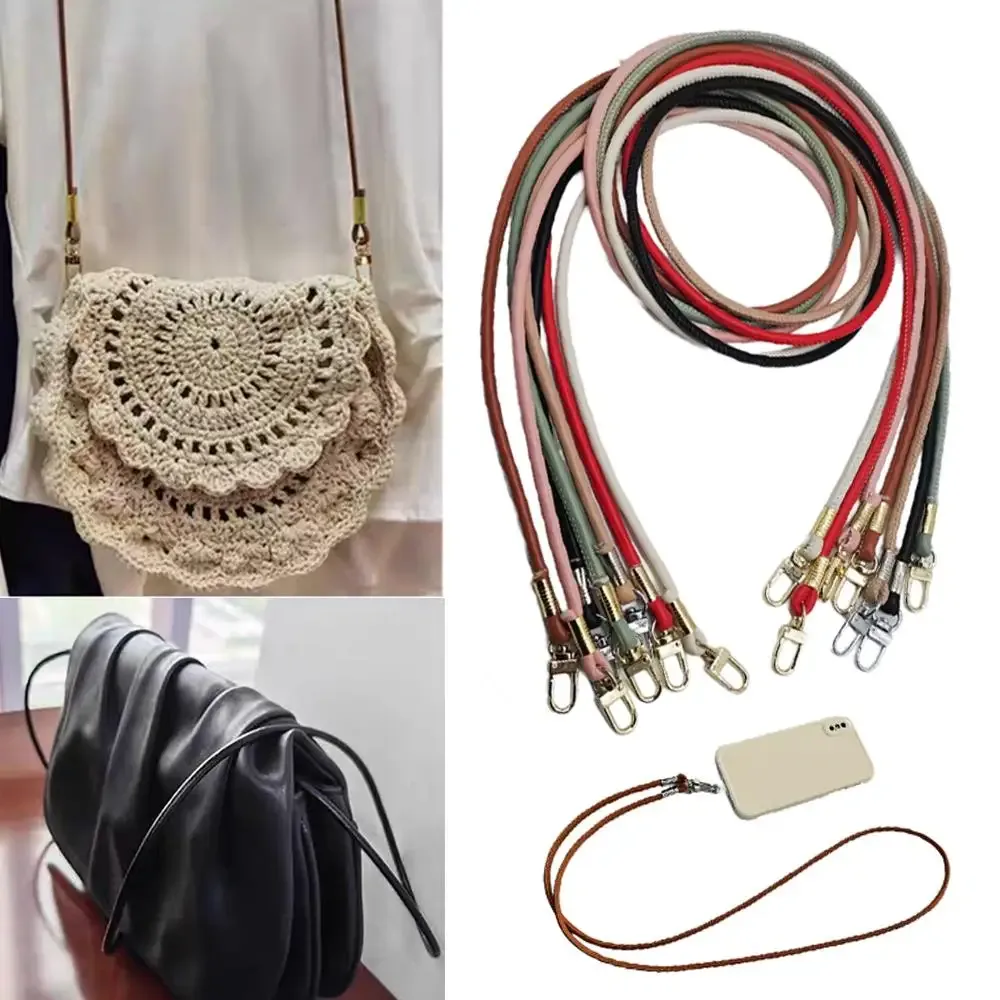 sangle de sac en cuir pu 120cm, sangle de sac à bandoulière, sangle de bagage, lanière de téléphone portable, poignée de sac à main, ceinture de remplacement