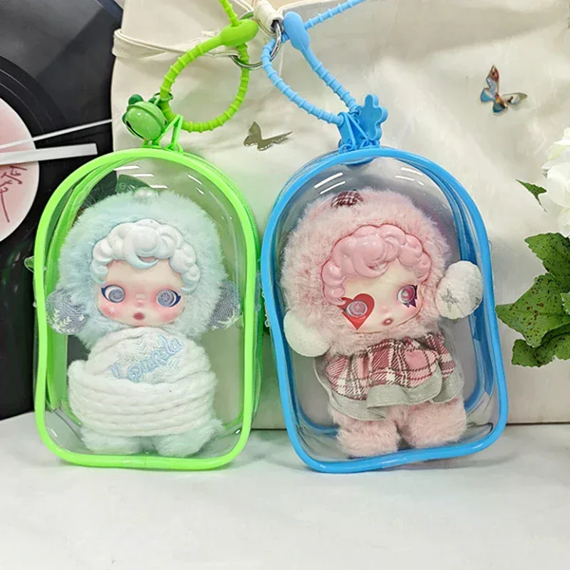 housse de protection transparente anti-poussière pour vêtements de bébé, présentoir de rangement pour sac de marche de 15cm