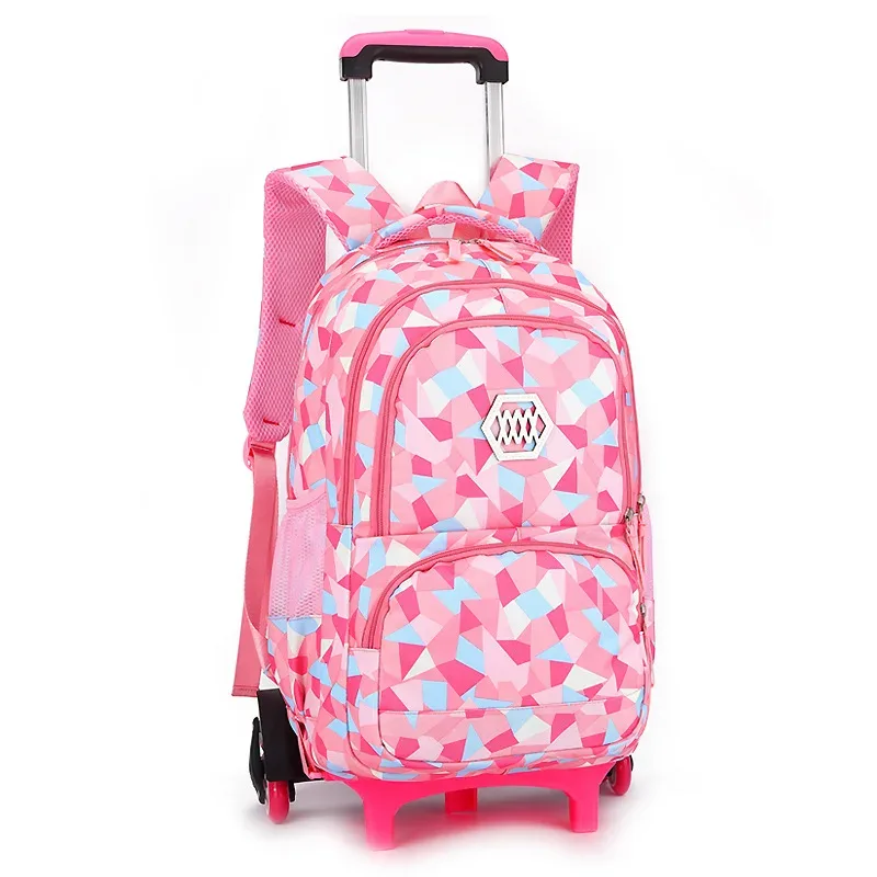 sacs à roulettes pour filles enfants bagages de voyage sacs d'école roulants sac à roulettes sac à dos sur roues filles chariot sacs à dos scolaires sac