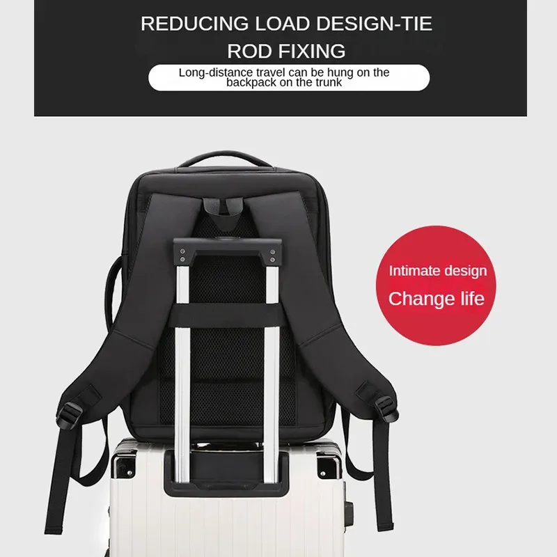 sac à dos pour homme, sac à dos de bureau, sac à dos pour femme, imperméable, grande capacité, sac de voyage pour ordinateur portable, logo personnalisé