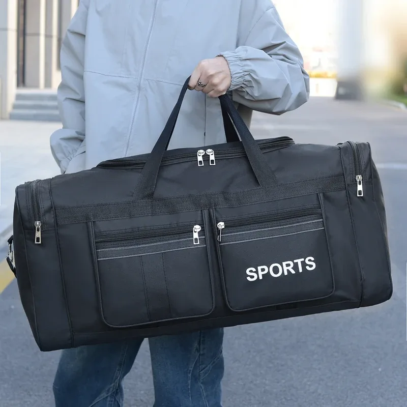 sac de voyage pliable pour homme, sac de sport, sac de déménagement, sac de rangement à bandoulière