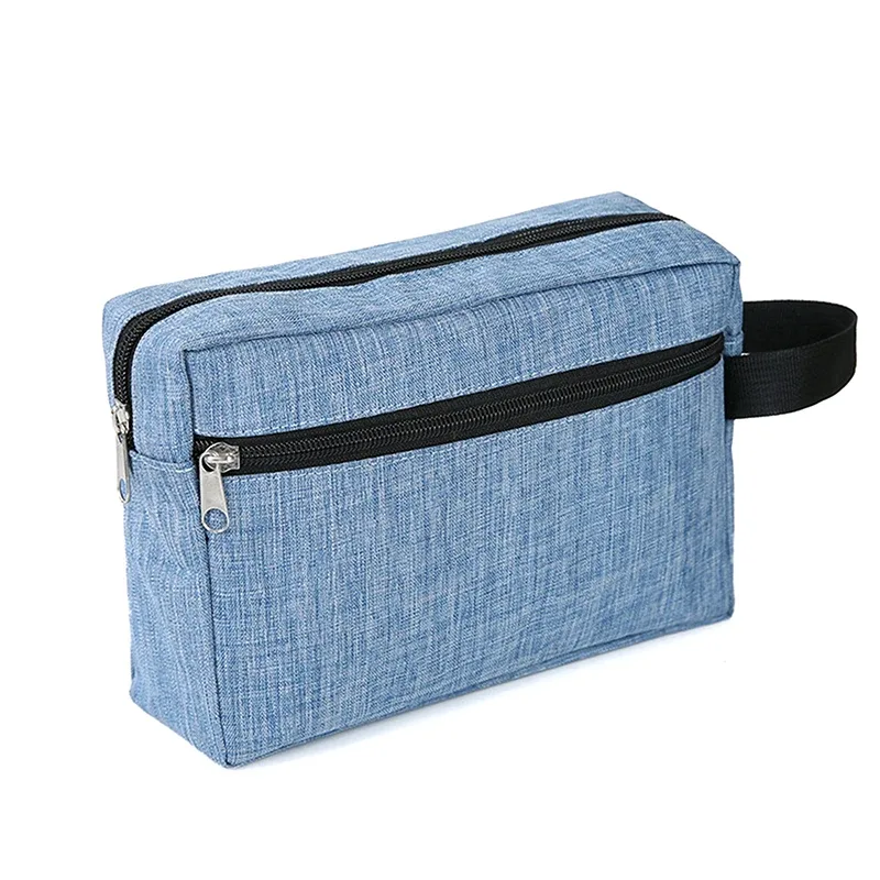 sac de toilette pour hommes, grande capacité, portable pour les voyages, sac à cosmétiques essentiels pour femmes, sac de toilette étanche, sac à main