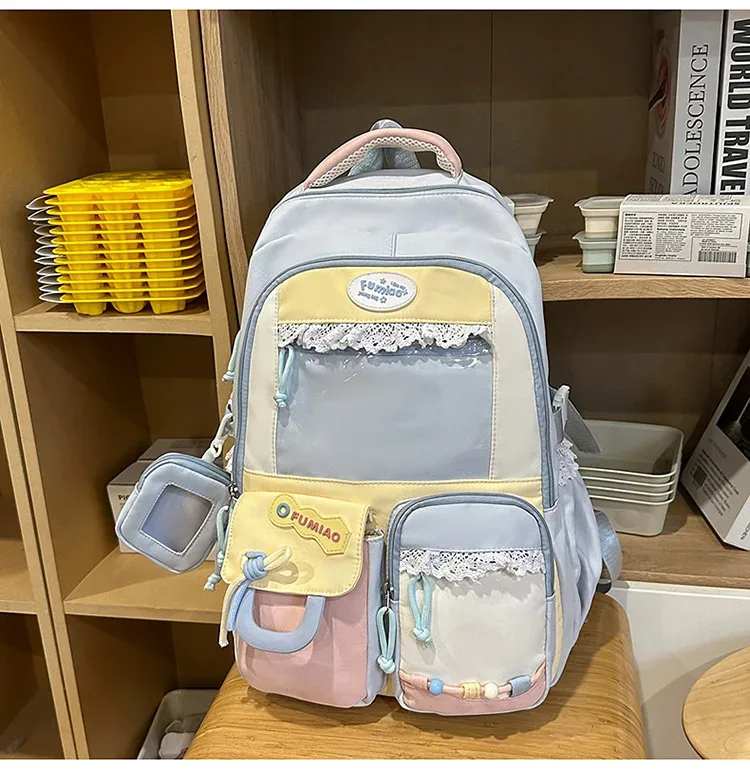 sac à dos ulzzang ita pour filles, nouveau style japonais, léger, grande capacité, sac d'école mignon de haute qualité, sac de voyage