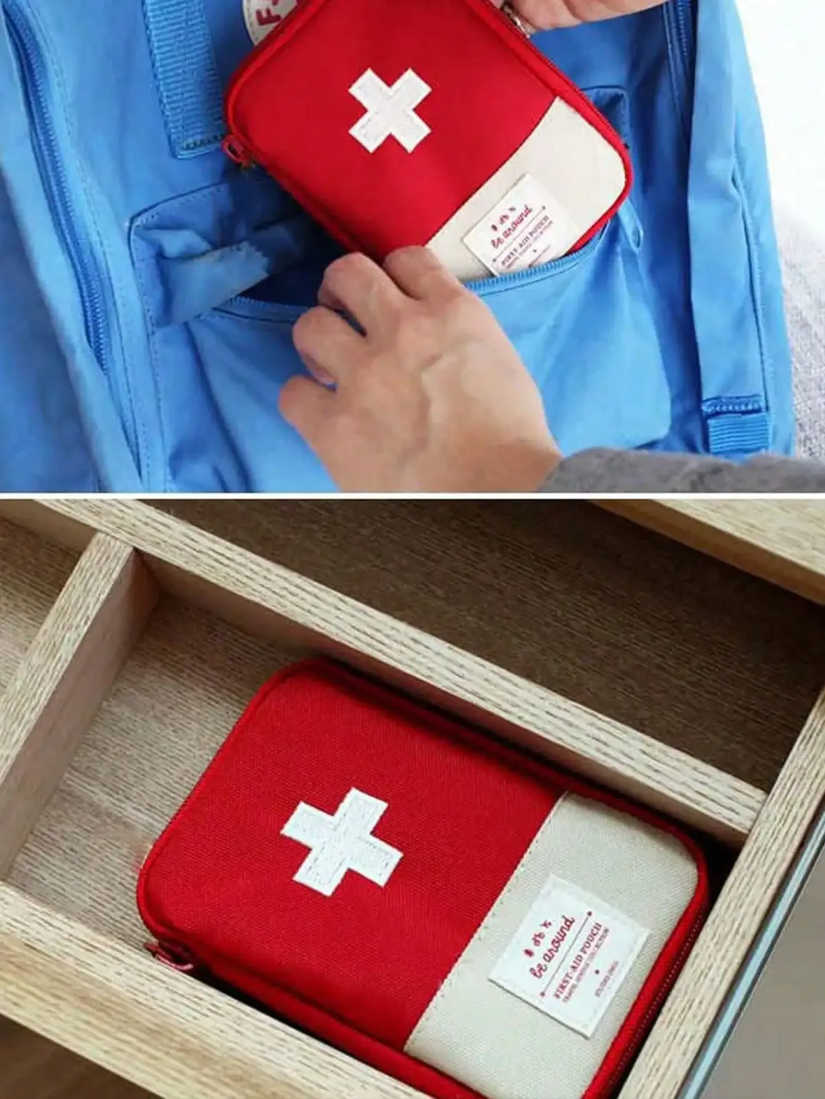 trousse de premiers secours simple et pratique, sac de rangement pour médicaments, sac organisateur médical, accessoires de sac à dos, adaptés aux voyages en plein air