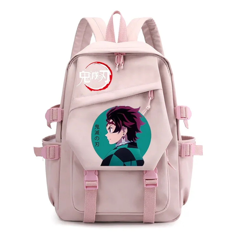 sac à dos transfrontalier amazon cartoon demon slayer pour hommes, sac d'école de voyage pour ordinateur de grande capacité pour étudiants