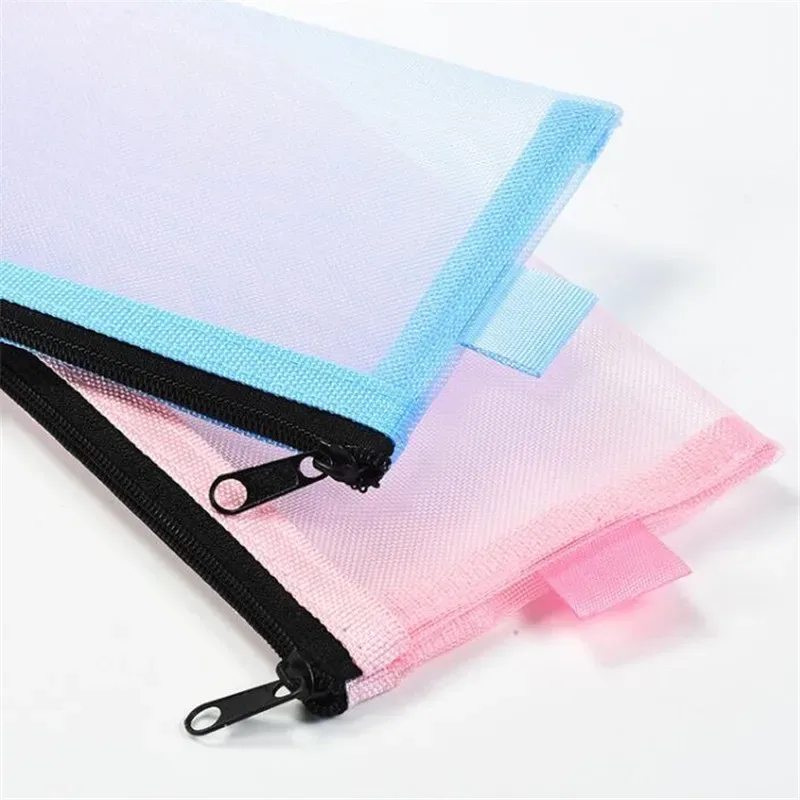 sacs de toilette décontractés à fermeture éclair, trousse de maquillage noire en maille transparente, pochette de rangement pour organisateur, sac à cosmétiques de voyage pour femmes