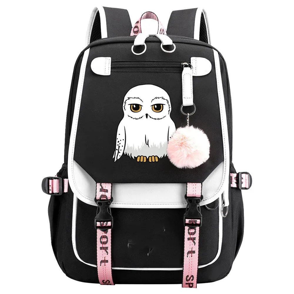 sac à dos anime kasultraviolet night theatre, sac messager en nylon, sacs de voyage pour étudiants, ordinateur portable décontracté, port usb