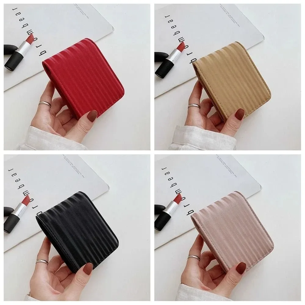 pochette à rouge à lèvres en cuir pu avec miroir, mini trousse de rangement pour cosmétiques, sac de rangement pour rouges à lèvres, trousse de maquillage