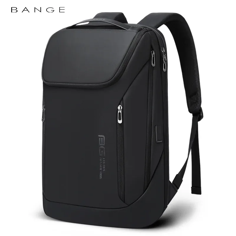 bange étanche multi-usage sac à dos pour ordinateur portable pour 15.6 "pouces usb charge antichoc mallette d'affaires sac à bandoulière pour homme femmes