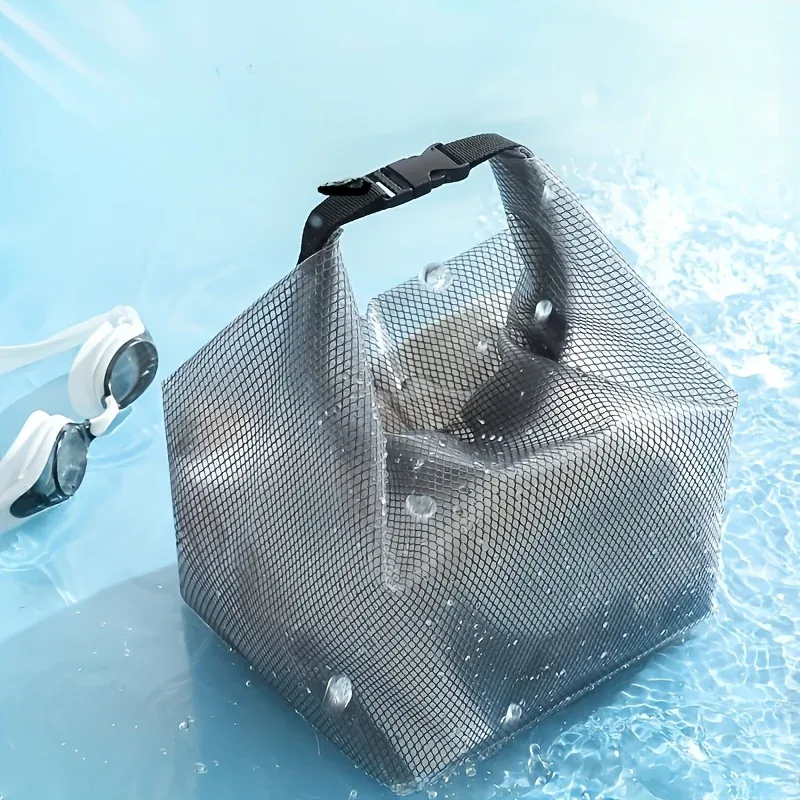 2 sacs de rangement imperméables, sac de rangement pour cosmétiques, pochette de rangement pour vêtements de sport et de natation, sac de voyage extérieur pour hommes et femmes.