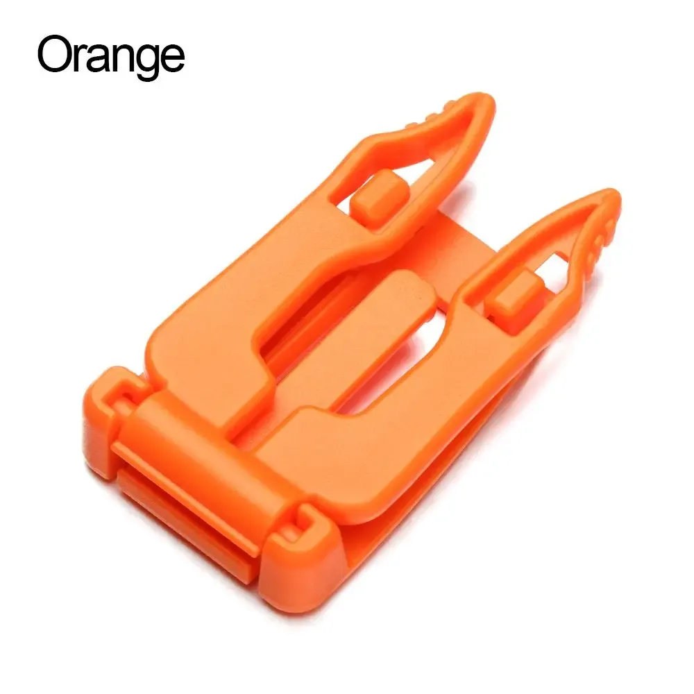 clip molle en plastique pour équipement de camping, boucle de sac de camping, sangle molle, boucle polyvalente, clip de sangle de sac à dos
