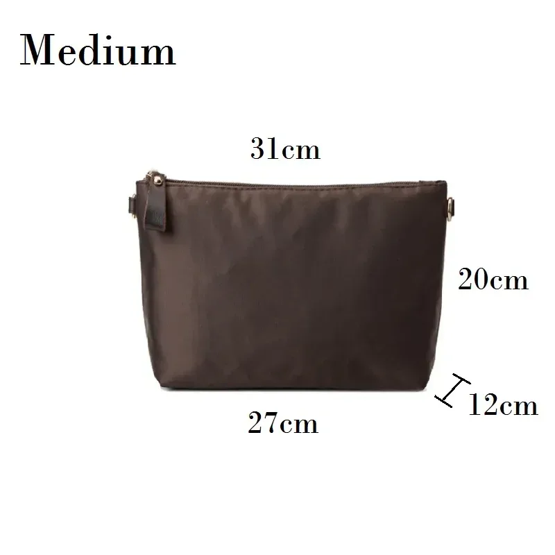 sac d'insertion de organisateur en nylon pour femmes, sac de maquillage de voyage, sacs d'insertion de maquillage multifonctionnels de voyage