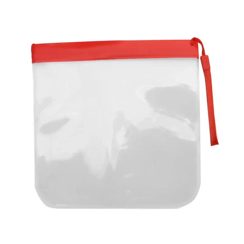 2 pièces bagages transparent voyage utilisation étanche vol maquillage étanche pour les femmes réutilisable aéroport sécurité trousse de toilette