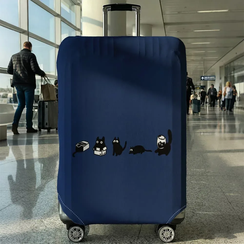 housse de protection pour bagages, élastique, imperméable, anti-poussière, pour valise de 18 à 32 pouces, accessoires de voyage