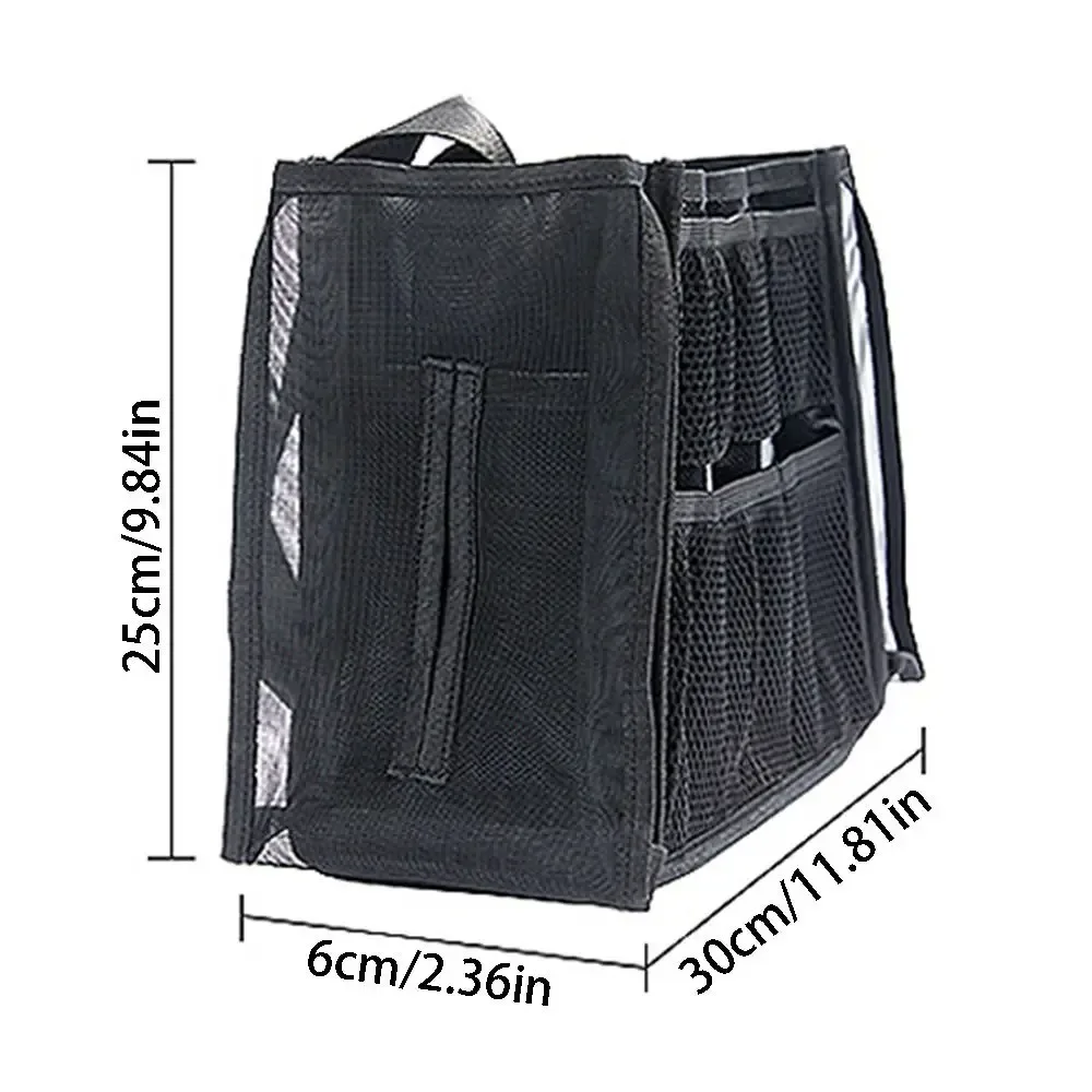sac de rangement pour pinceaux cosmétiques grande capacité, multifonction, résistant à l'usure, sac de coiffeur, couleur noire, sac de barbier portable décontracté