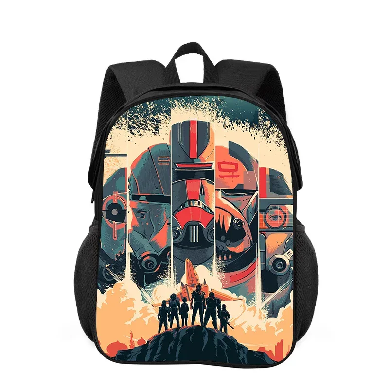 sac à dos star wars, style film, imprimé en 3d, pour étudiants, garçons et filles, nouveau style tendance et polyvalent, sans collision de styles