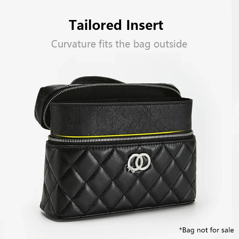 insert de sac organisateur imperméable pour sac cosmétique 25b star lp, support de sac en papier dupont, accessoires pour sac