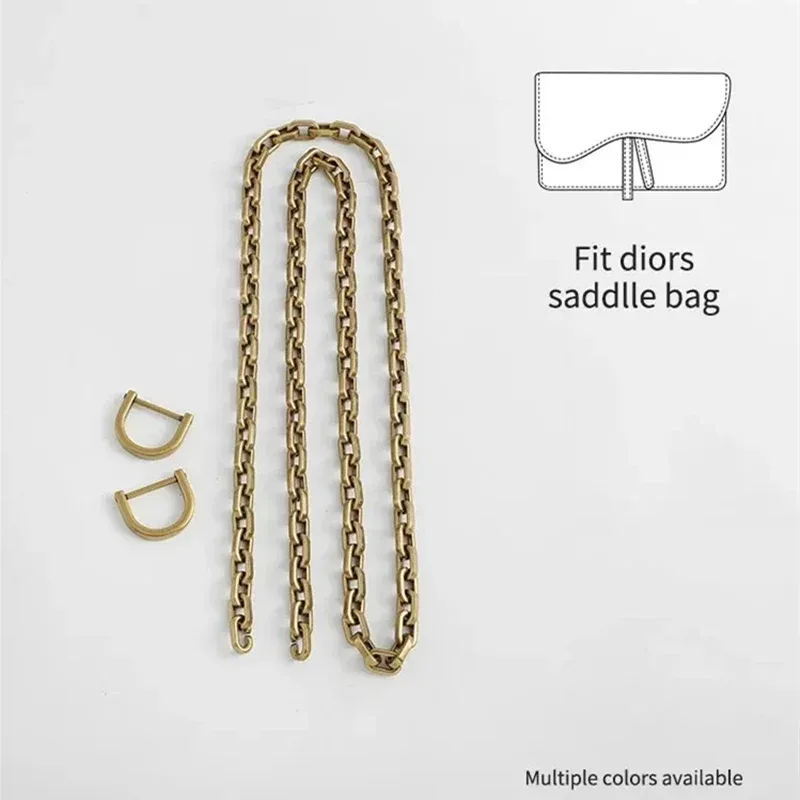 JOinitiated-Sangle en métal pour dégager Dior, sangle de remplacement pour sacs à bandoulière, pièces d'accessoires de bricolage