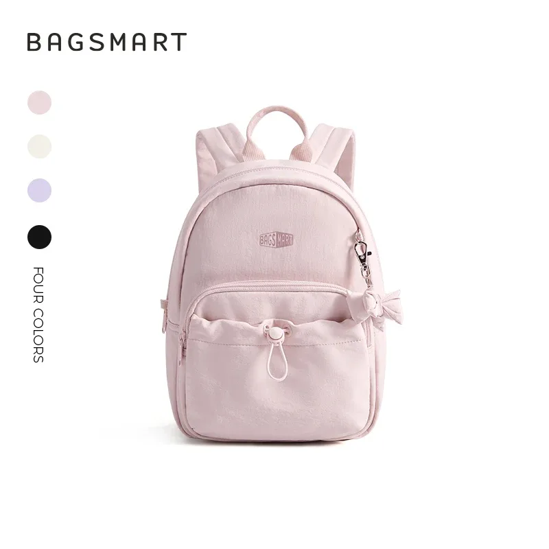 bagsmart sac à dos minimaliste loisirs mode femmes sacs à dos étanche voyage jour pack mignon garçons filles mini sac d'école