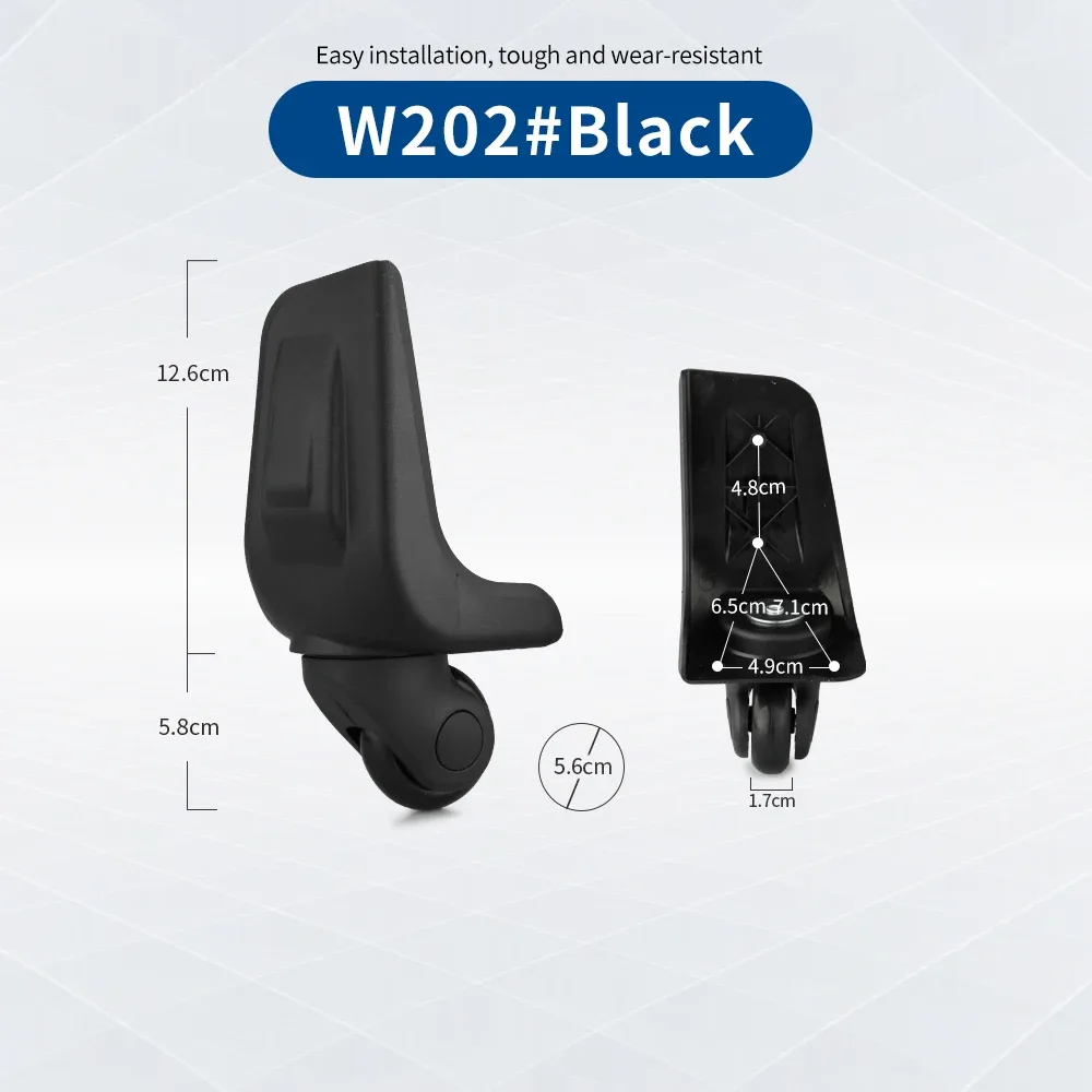 roues universelles pour valise, accessoires de réparation de roulettes de valise, roues pour bagages de voyage