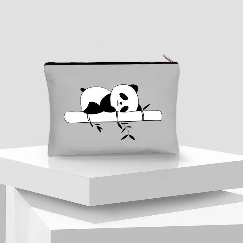 kawaii panda trousse à cosmétiques enfants voyage nécessité toilette sac à couches pochette de maquillage pour jolies filles anniversaire nouvel an cadeau