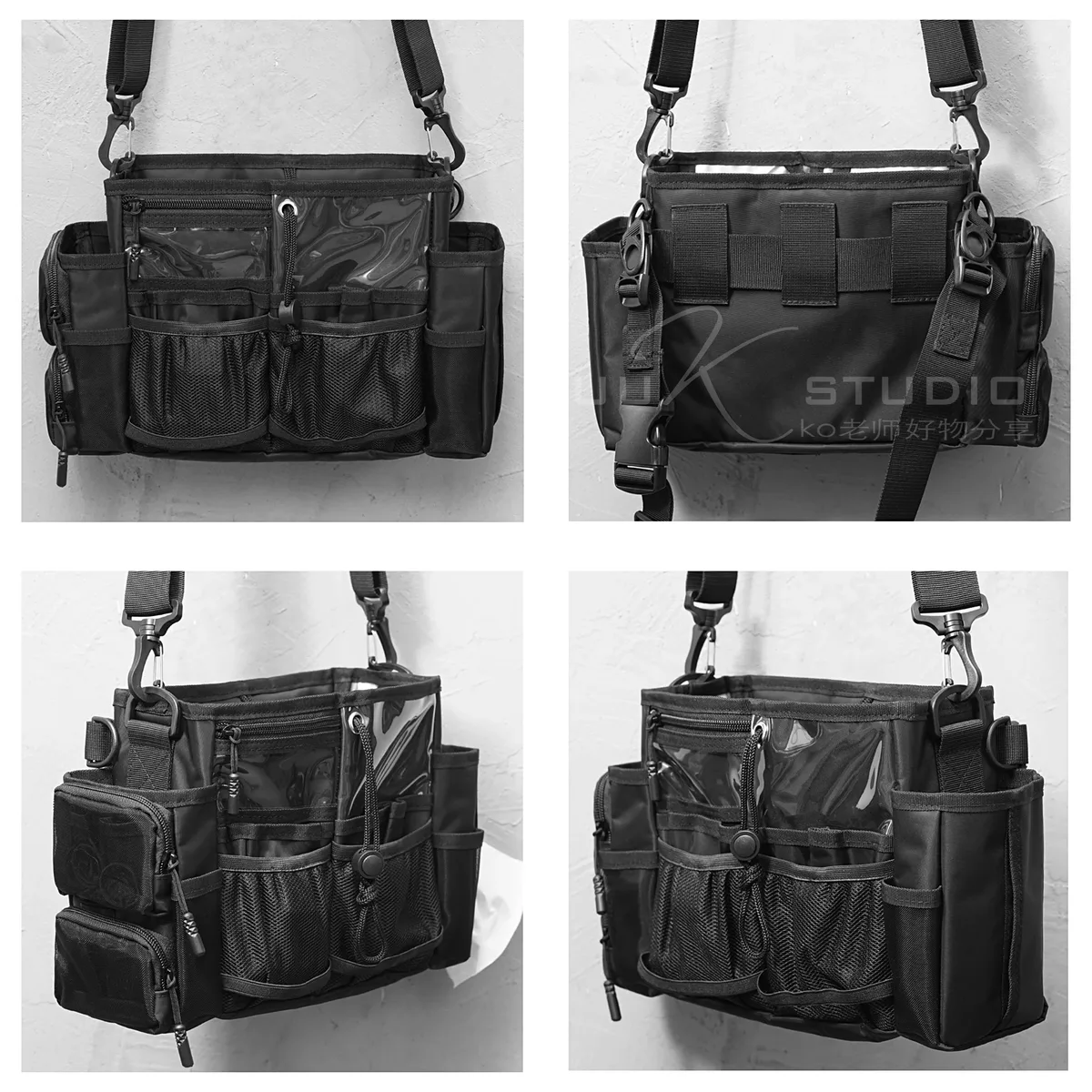 trousse de maquillage pour artistes, kit de retouche sur le site, organisateur de cosmétiques, sac d'insertion