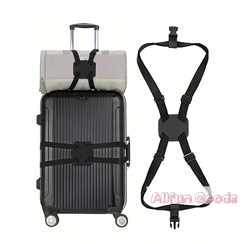 sangle de bagage élastique réglable, bande de fixation pour valise, sangle de fixation de bagages, ceinture de fixation antivol sécurisée pour le voyage