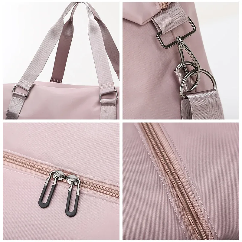 grand sac de voyage pour femme, sac fourre-tout, sac à main, sac à bandoulière imperméable, sac de sport pour le week-end, sac de gym, sac personnalisé avec logo et motif