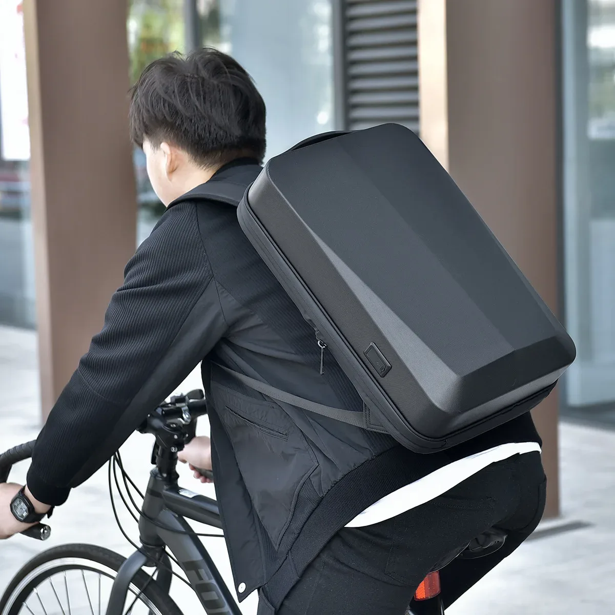 sac à dos de voyage d'affaires pour hommes, sac pour ordinateur portable de jeu, sac à dos décontracté à coque rigide avec chargement usb, sac à dos pour trajets quotidiens