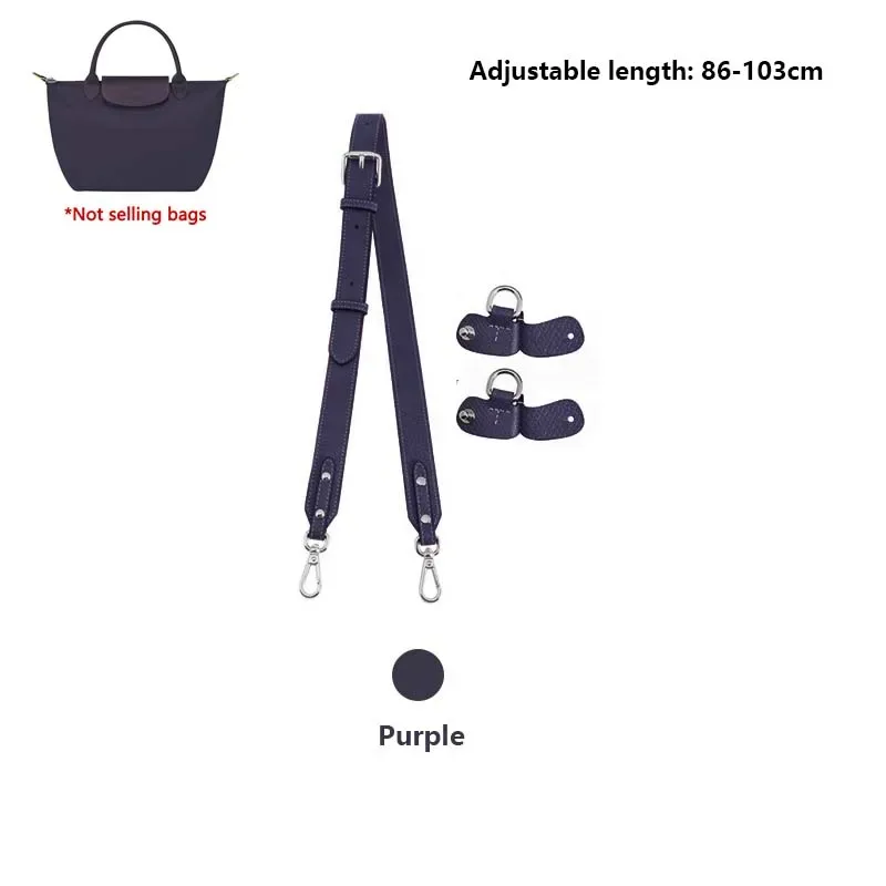 sangle de sac à bandoulière tendance pour la modification des petits sacs longchamp à poignée courte, sans perçage, accessoires de sac