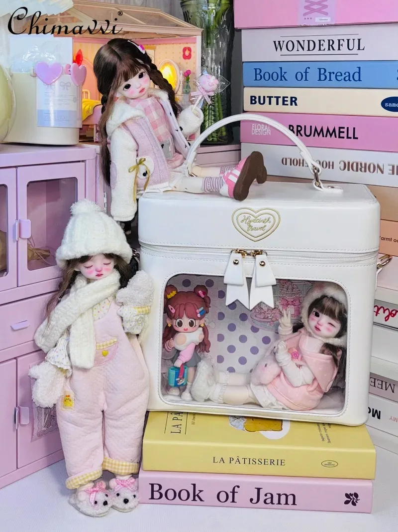 sac à main japonais original mignon pour poupée bjd 6 points, sac bandoulière polyvalent élégant pour femme, style ol