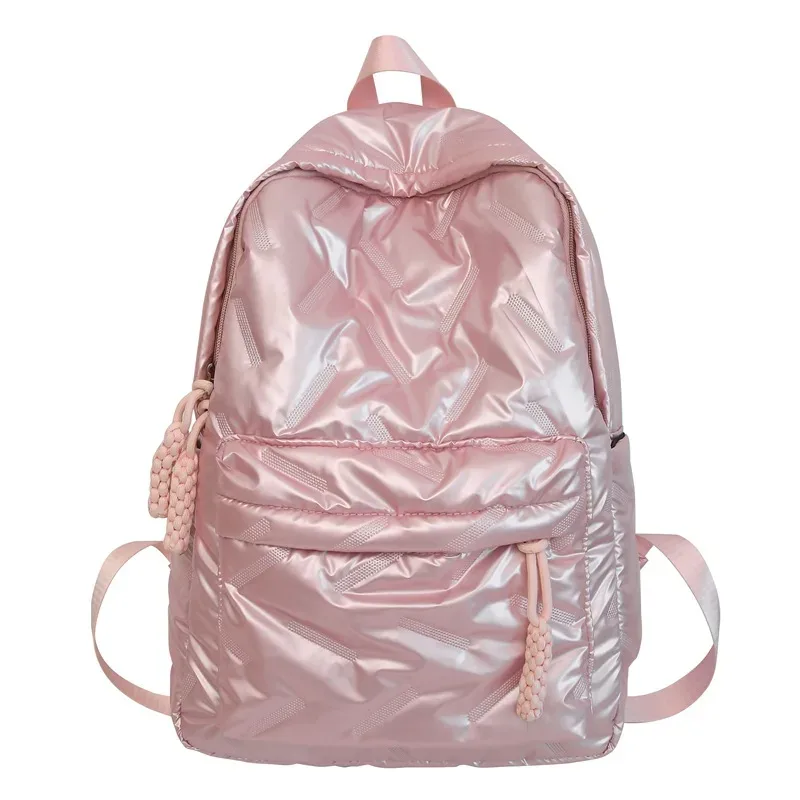 sac à dos décontracté de grande capacité, simple, unisexe, tendance, polyvalent, petit sac à dos de niche, haute valeur esthétique