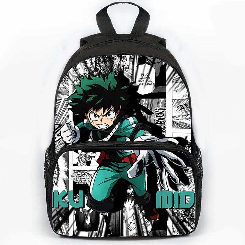 sac à dos anime my hero academia pour étudiants garçons enfants manga izuku midoriya cartable grande capacité sacs à dos pour ordinateur portable mochila