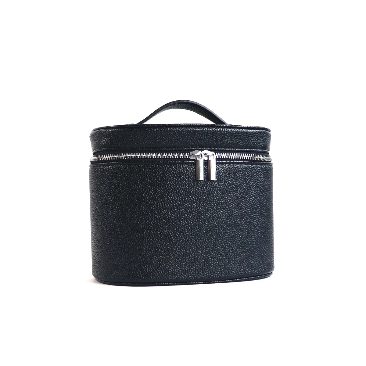 noms et lettres personnalisables, trousse de toilette portable de voyage, boîte à cosmétiques en cuir pu de grande capacité avec boîte de rangement interne