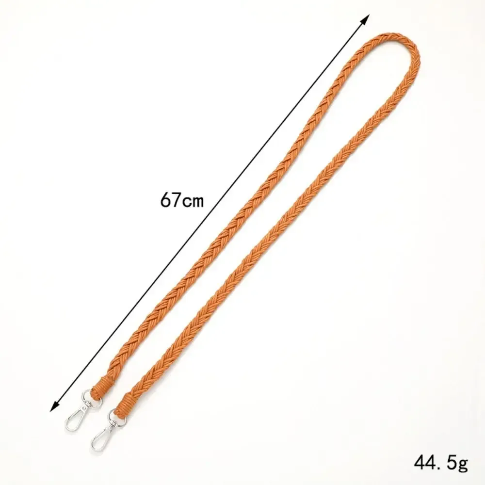 sangle de sac tressée tissée à la main polyvalente, remplacement détachable pour femmes, ceintures de sac à bandoulière