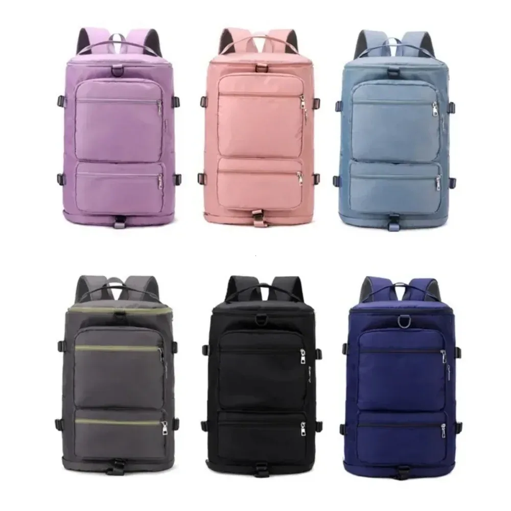 grands sacs à dos de voyage pour femmes, imperméables, élégants, décontractés, avec sangle de bagage, sacs de sport pour dames, yoga