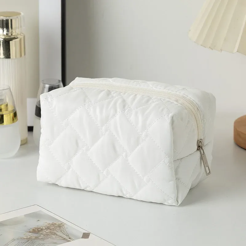 sac de voyage cosmétique, sac de rangement portable pour soins de la peau et articles de toilette, sac de rangement souple simple de grande capacité