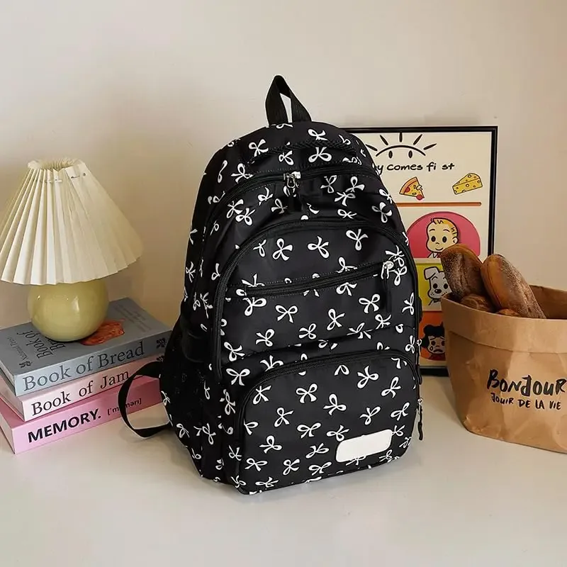 sac à dos pour fille sac à dos mignon arc sacs de voyage complets sac à dos léger sacs de classe pour fille lycéens sac d'école
