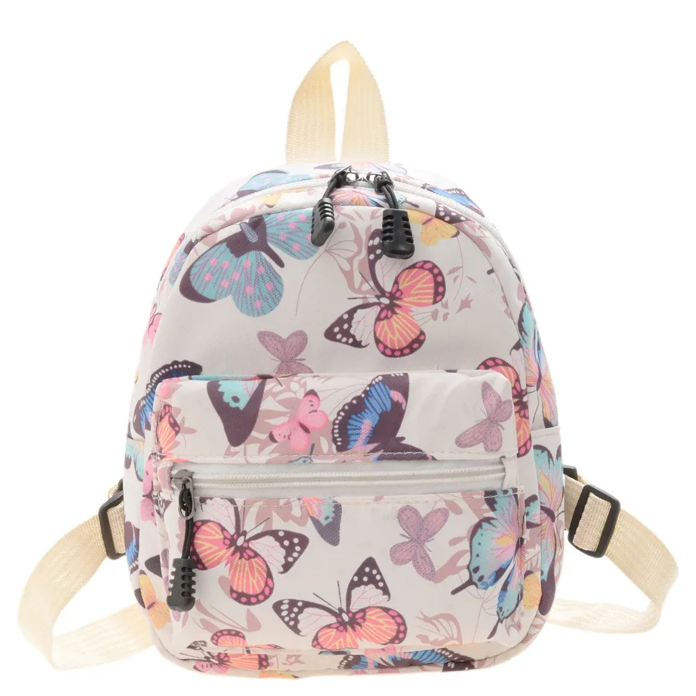 sac d'école holographique en nylon pour femme, petit cartable décontracté, sac de voyage pour adolescent, sac à dos étudiant, coréen, solide, document, sr