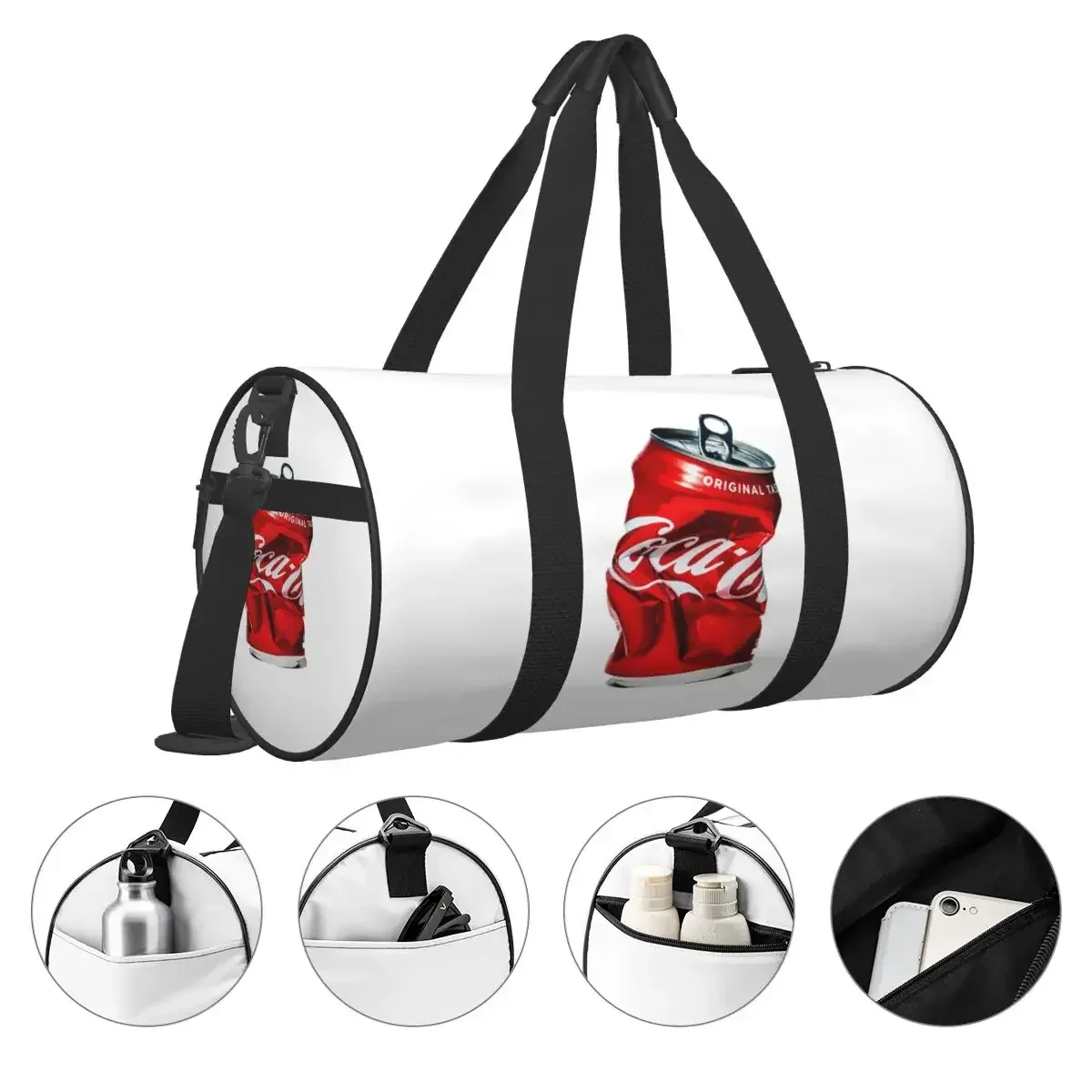 coca cola grand sac de sport sac de sport multi-fonctionnel sacs de voyage sacs à main sac de fitness