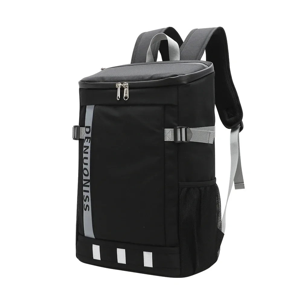 denuoniss dernier grand sac isotherme sac à dos bande réfléchissante conception camping réfrigérateur sac isolé sac thermique pour voyage
