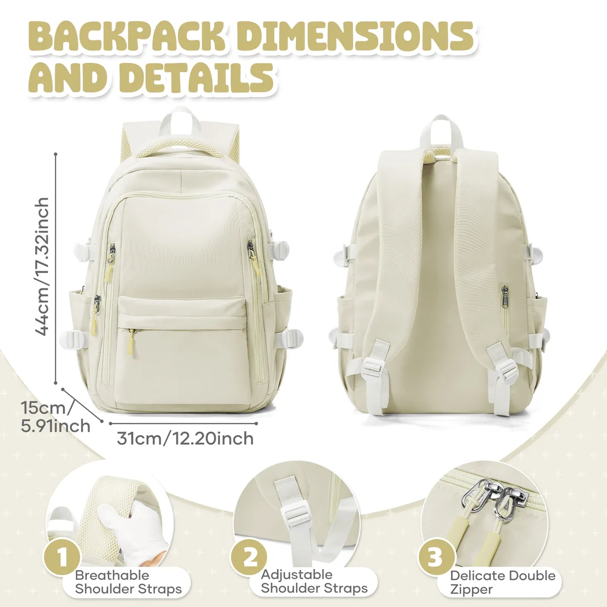 sac à dos scolaire pour fille garçon haute capacité étanche adolescents collège sac à dos sac à dos hommes femmes voyage sac à dos ordinateur portable kawaii sac